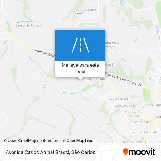 Avenida Carlos Aníbal Brassi mapa