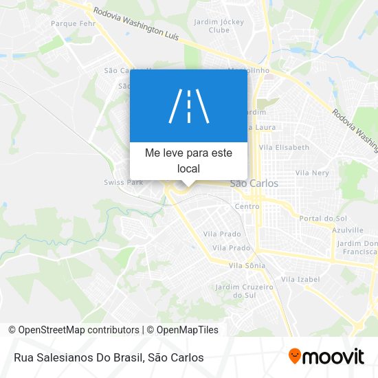 Rua Salesianos Do Brasil mapa