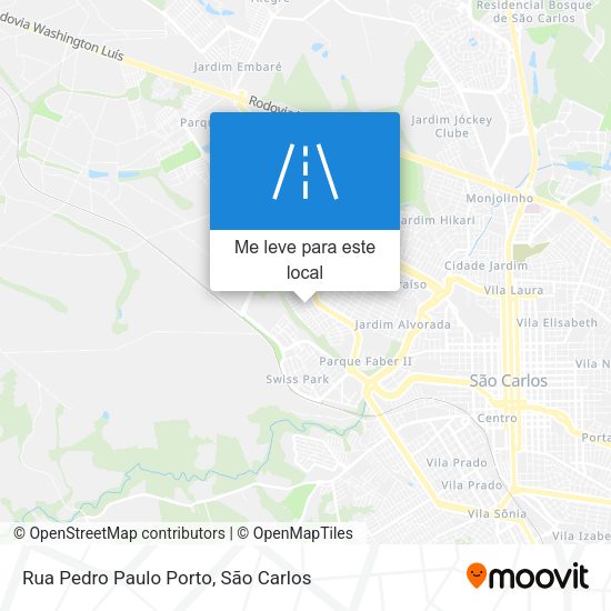 Rua Pedro Paulo Porto mapa