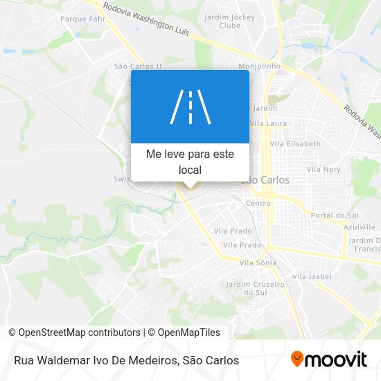 Rua Waldemar Ivo De Medeiros mapa