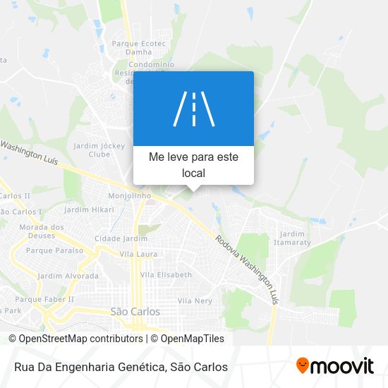 Rua Da Engenharia Genética mapa