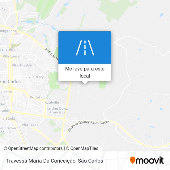 Travessa Maria Da Conceição mapa