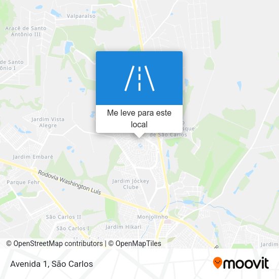 Avenida 1 mapa