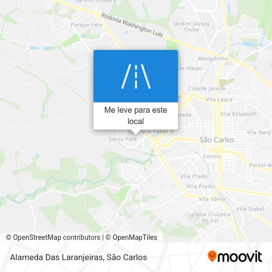Alameda Das Laranjeiras mapa