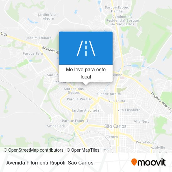 Avenida Filomena Rispoli mapa