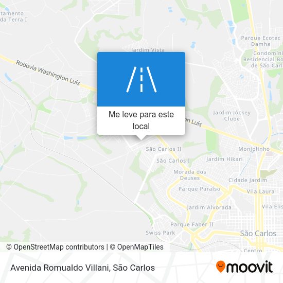 Avenida Romualdo Villani mapa