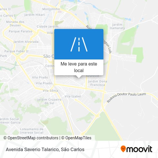 Avenida Saverio Talarico mapa