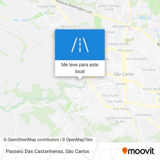 Passeio Das Castanheiras mapa