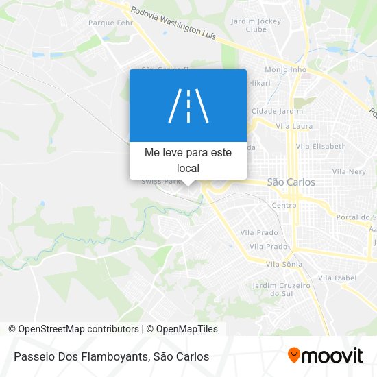 Passeio Dos Flamboyants mapa