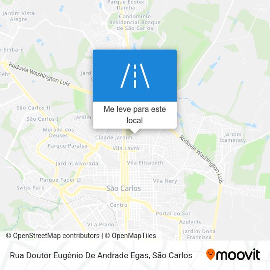 Rua Doutor Eugênio De Andrade Egas mapa