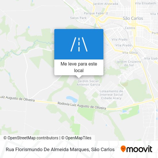 Rua Florismundo De Almeida Marques mapa