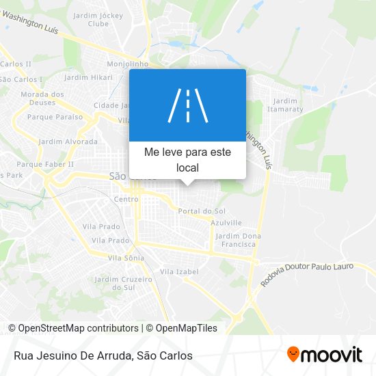 Rua Jesuino De Arruda mapa