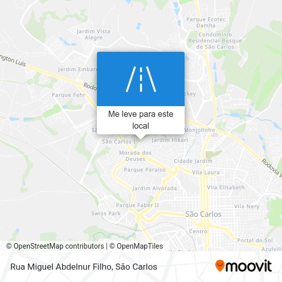 Rua Miguel Abdelnur Filho mapa