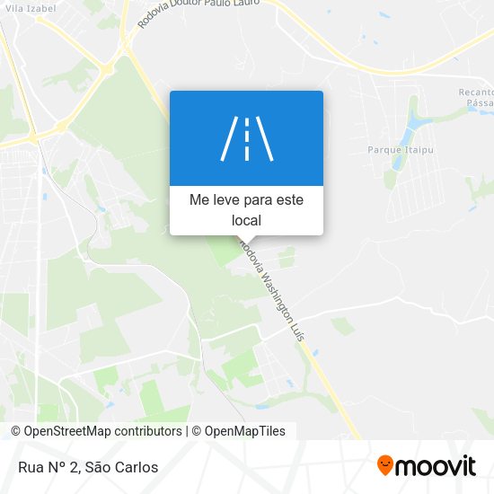 Rua Nº 2 mapa