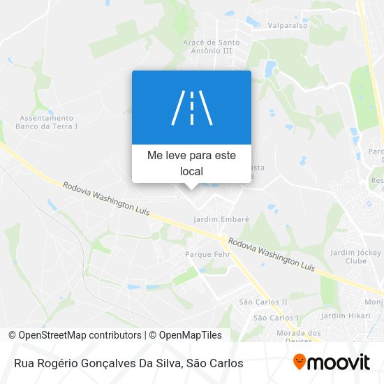 Rua Rogério Gonçalves Da Silva mapa