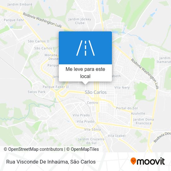 Rua Visconde De Inhaúma mapa
