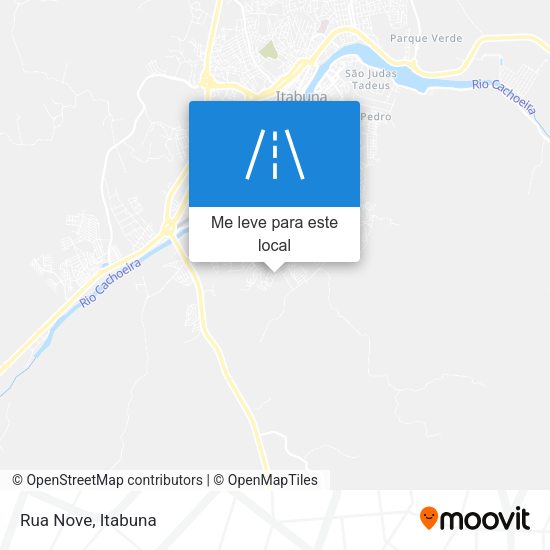 Rua Nove mapa