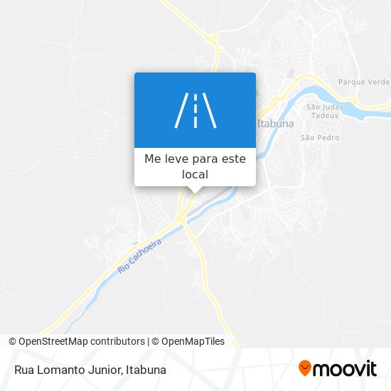Rua Lomanto Junior mapa