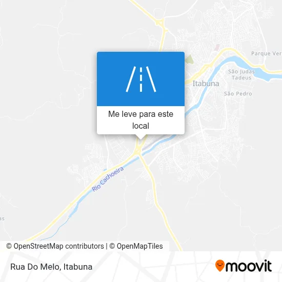 Rua Do Melo mapa