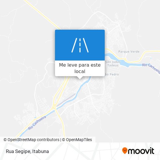 Rua Segipe mapa