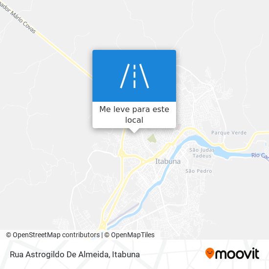 Rua Astrogildo De Almeida mapa