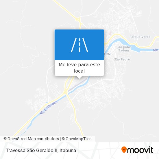 Travessa São Geraldo II mapa