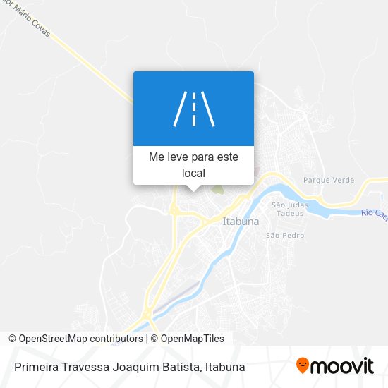 Primeira Travessa Joaquim Batista mapa