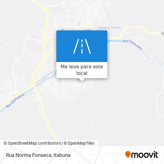 Rua Norma Fonseca mapa
