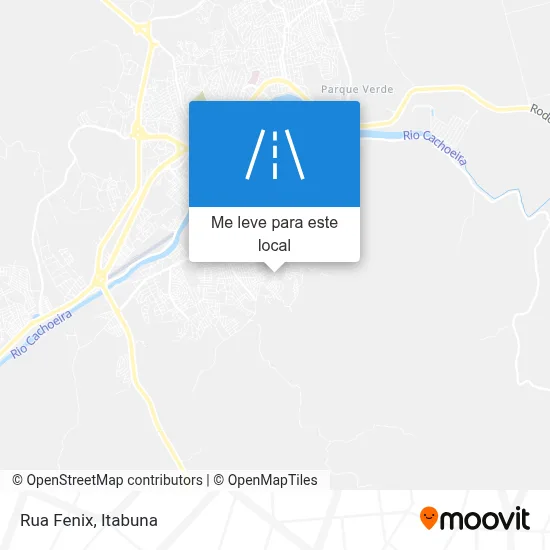 Rua Fenix mapa