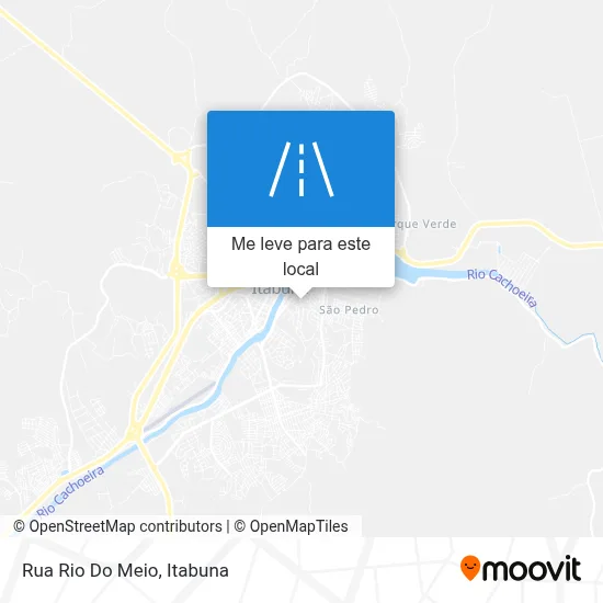 Rua Rio Do Meio mapa