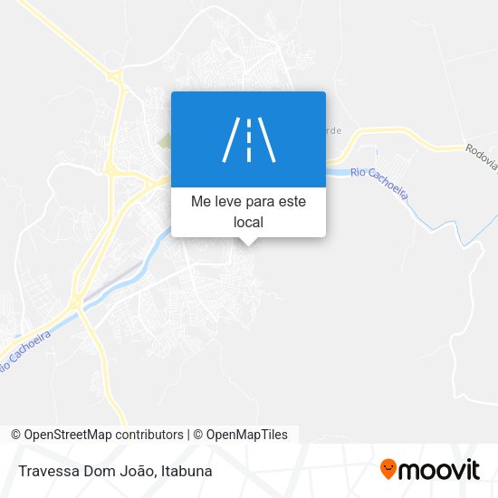 Travessa Dom João mapa