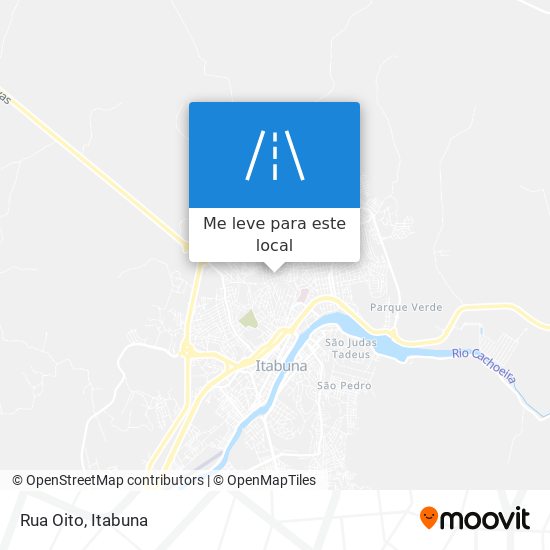 Rua Oito mapa