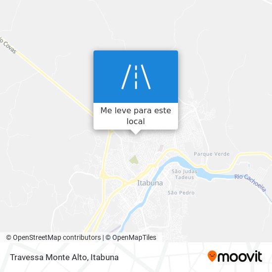 Travessa Monte Alto mapa