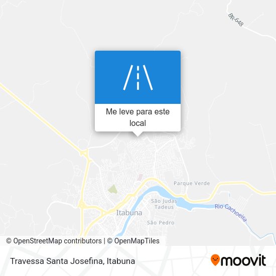 Travessa Santa Josefina mapa