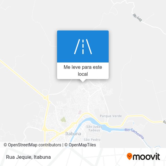 Rua Jequie mapa