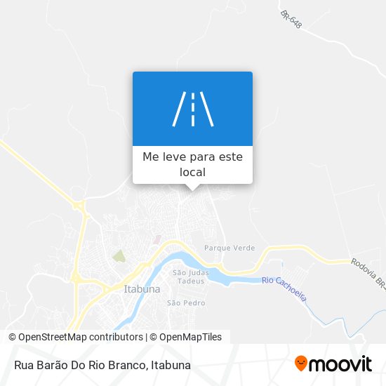 Rua Barão Do Rio Branco mapa