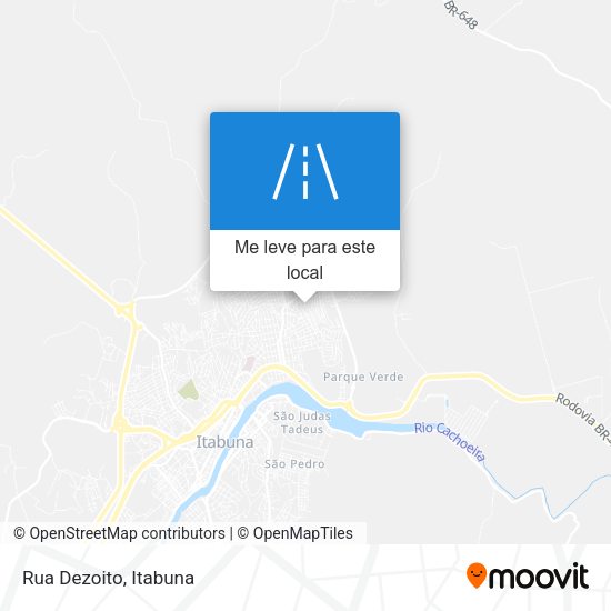 Rua Dezoito mapa