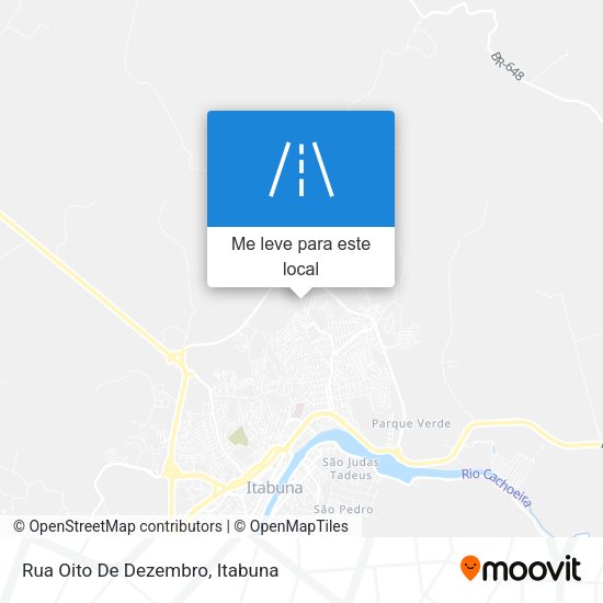 Rua Oito De Dezembro mapa