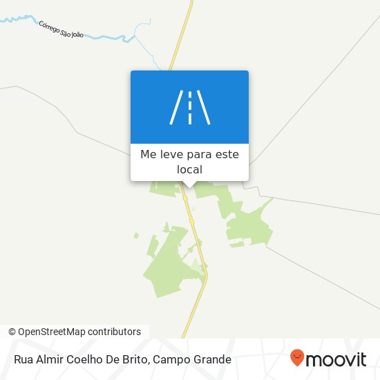 Rua Almir Coelho De Brito mapa