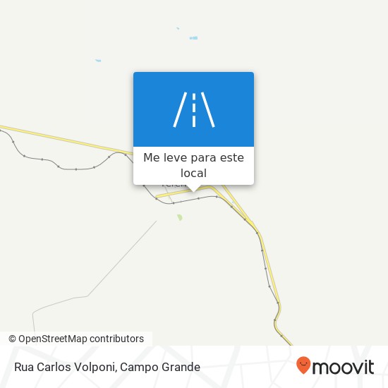 Rua Carlos Volponi mapa