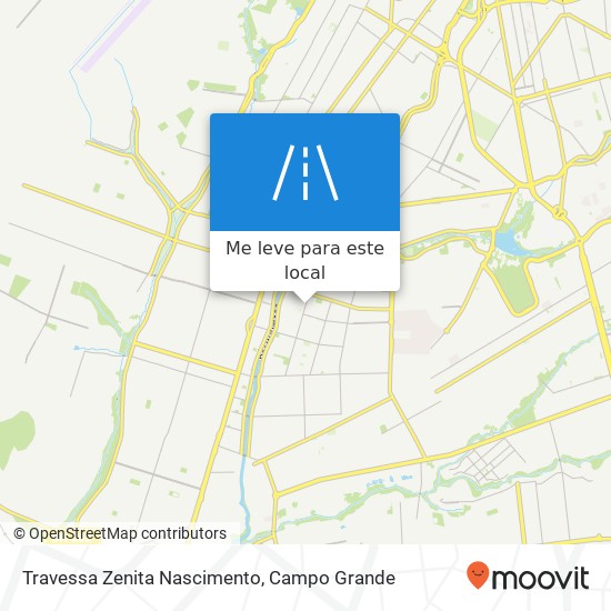 Travessa Zenita Nascimento mapa