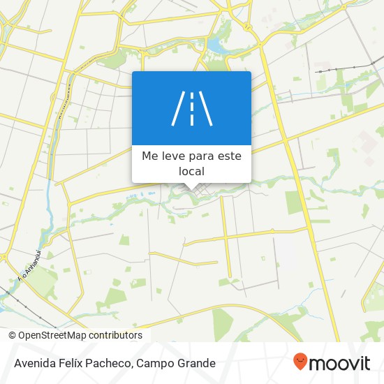 Avenida Felíx Pacheco mapa