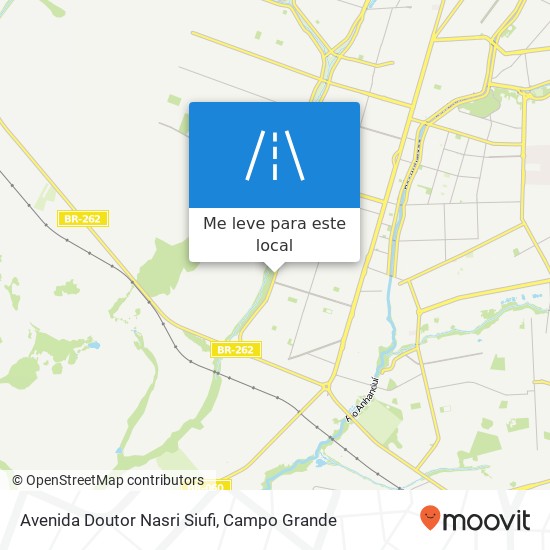 Avenida Doutor Nasri Siufi mapa