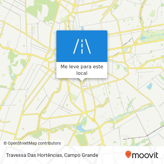 Travessa Das Hortências mapa