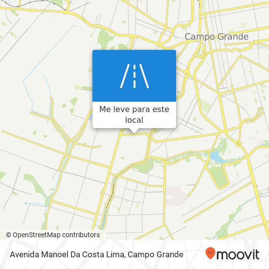 Avenida Manoel Da Costa Lima mapa