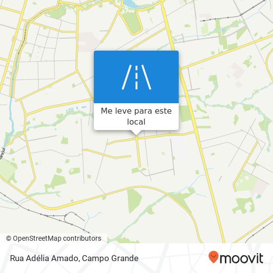 Rua Adélia Amado mapa