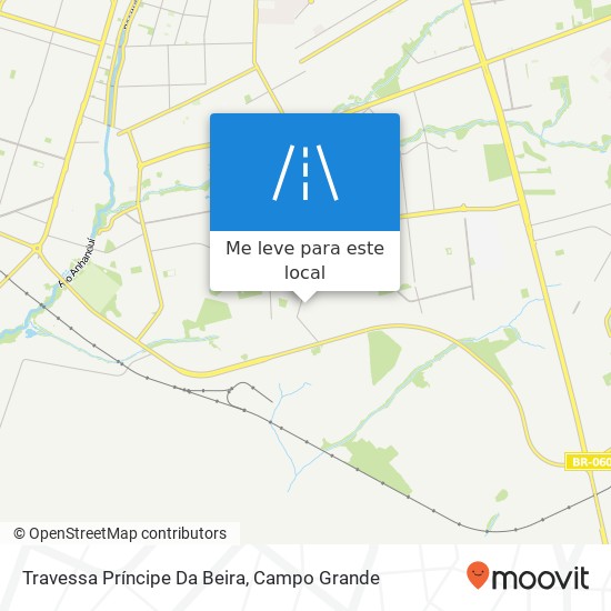 Travessa Príncipe Da Beira mapa