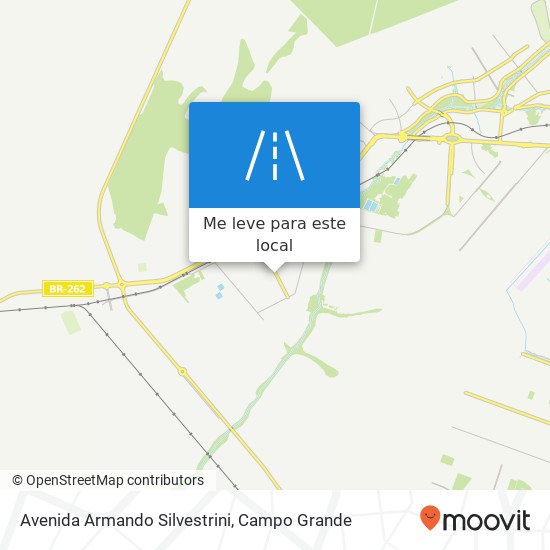 Avenida Armando Silvestrini mapa