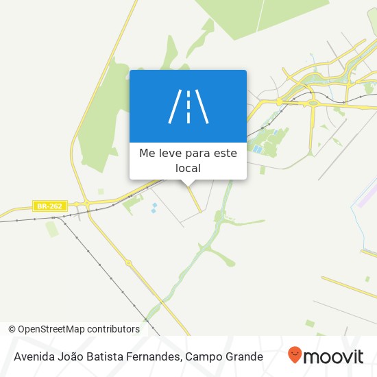 Avenida João Batista Fernandes mapa