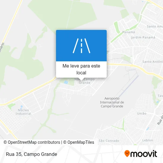 Rua 35 mapa